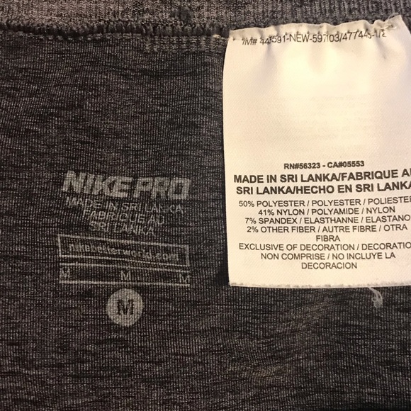 !SOLD!  Nike Pro Leggings - Picture 4 of 6